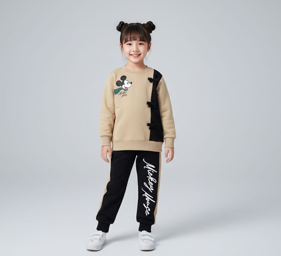 Kids Classic Tracksuit Set – Soft 2-Piece Outfit for Boys & Girls