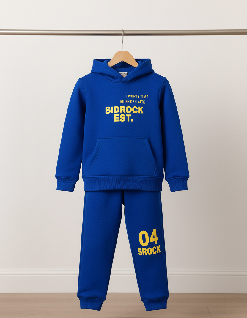 All-Season Kids Tracksuit – Premium Fabric Outfit for Style and Comfort